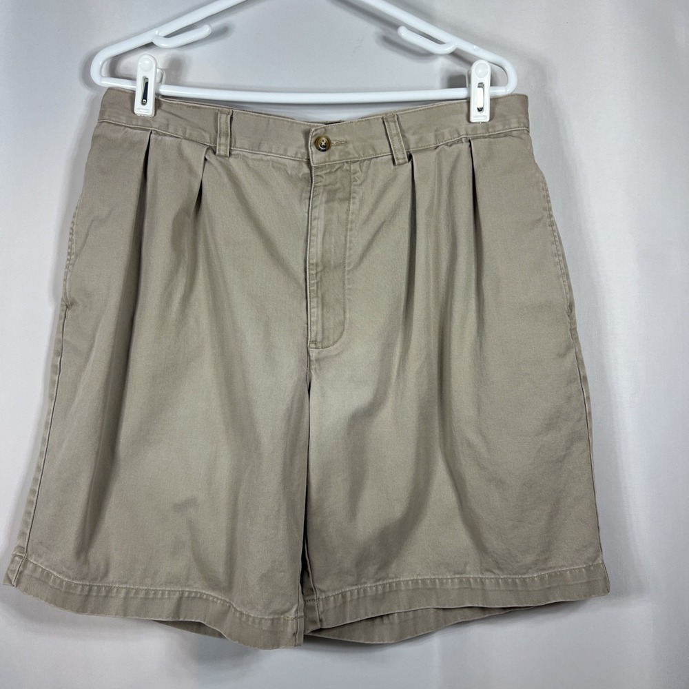 Polo Ralph Lauren 100% Cotton Tyler Short Khaki Golf Preppy Size 36